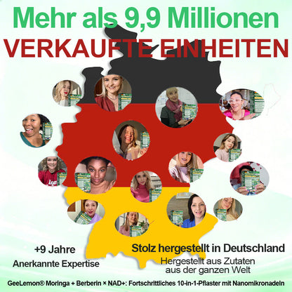 🇩🇪 Offizieller deutscher Shop | Geelemon® Moringa · Berberin × NAD+ 𝟏𝟎-𝐢𝐧-𝟏 𝐀𝐝𝐯𝐚𝐧𝐜𝐞𝐝 𝐍𝐚𝐧𝐨-𝐌𝐢𝐤𝐫𝐨𝐧𝐚𝐝𝐞𝐥-𝐏𝐚𝐭𝐜𝐡 — 𝐄𝐢𝐧𝐦𝐚𝐥 𝐭ä𝐠𝐥𝐢𝐜𝐡, 𝐬𝐢𝐜𝐡𝐭𝐛𝐚𝐫𝐞 𝐄𝐫𝐠𝐞𝐛𝐧𝐢𝐬𝐬𝐞 𝐢𝐧 𝟕 𝐓𝐚𝐠𝐞𝐧