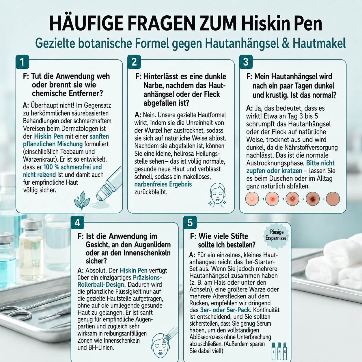 🇩🇪 𝐇𝐈𝐒𝐊𝐈𝐍®👩‍⚕️ 𝟕-𝐓𝐚𝐠𝐞-𝐇𝐚𝐮𝐭𝐚𝐧𝐡ä𝐧𝐠𝐬𝐞𝐥- & 𝐅𝐥𝐞𝐜𝐤𝐞𝐧𝐞𝐧𝐭𝐟𝐞𝐫𝐧𝐞𝐫 – 𝐅𝐨𝐫𝐭𝐬𝐜𝐡𝐫𝐢𝐭𝐭𝐥𝐢𝐜𝐡𝐞𝐫 𝐑𝐨𝐥𝐥-𝐨𝐧-𝐒𝐭𝐢𝐟𝐭 𝐳𝐮𝐫 𝐬𝐜𝐡𝐦𝐞𝐫𝐳𝐟𝐫𝐞𝐢𝐞𝐧 𝐮𝐧𝐝 𝐧𝐚𝐫𝐛𝐞𝐧𝐟𝐫𝐞𝐢𝐞𝐧 𝐄𝐧𝐭𝐟𝐞𝐫𝐧𝐮𝐧𝐠 𝐯𝐨𝐧 𝐇𝐚𝐮𝐭𝐮𝐧𝐫𝐞𝐢𝐧𝐡𝐞𝐢𝐭𝐞𝐧