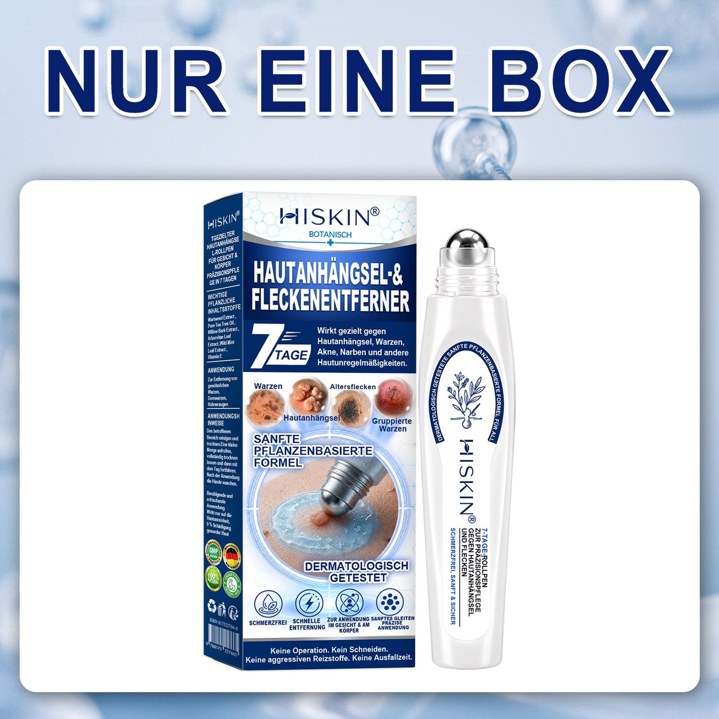 🇩🇪 𝐇𝐈𝐒𝐊𝐈𝐍®👩‍⚕️ 𝟕-𝐓𝐚𝐠𝐞-𝐇𝐚𝐮𝐭𝐚𝐧𝐡ä𝐧𝐠𝐬𝐞𝐥- & 𝐅𝐥𝐞𝐜𝐤𝐞𝐧𝐞𝐧𝐭𝐟𝐞𝐫𝐧𝐞𝐫 – 𝐅𝐨𝐫𝐭𝐬𝐜𝐡𝐫𝐢𝐭𝐭𝐥𝐢𝐜𝐡𝐞𝐫 𝐑𝐨𝐥𝐥-𝐨𝐧-𝐒𝐭𝐢𝐟𝐭 𝐳𝐮𝐫 𝐬𝐜𝐡𝐦𝐞𝐫𝐳𝐟𝐫𝐞𝐢𝐞𝐧 𝐮𝐧𝐝 𝐧𝐚𝐫𝐛𝐞𝐧𝐟𝐫𝐞𝐢𝐞𝐧 𝐄𝐧𝐭𝐟𝐞𝐫𝐧𝐮𝐧𝐠 𝐯𝐨𝐧 𝐇𝐚𝐮𝐭𝐮𝐧𝐫𝐞𝐢𝐧𝐡𝐞𝐢𝐭𝐞𝐧