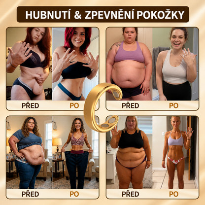 Resupe® Magnetický prsten pro podporu hubnutí a metabolismu: 3násobná aktivace metabolismu — stačí jen 30 minut denně pro podporu spalování tuků a lymfatického systému. Navíc přispívá k pohodlí kloubů, kvalitnějšímu spánku a lepší mentální svěžesti.
