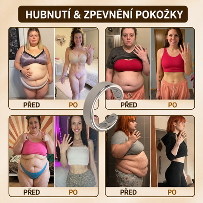 Resupe® Magnetický prsten pro podporu hubnutí a metabolismu: 3násobná aktivace metabolismu — stačí jen 30 minut denně pro podporu spalování tuků a lymfatického systému. Navíc přispívá k pohodlí kloubů, kvalitnějšímu spánku a lepší mentální svěžesti.